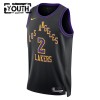Dres Los Angeles Lakers Jarred Vanderbilt Nike 2025-26 City Edition Crno Swingman - Dječji